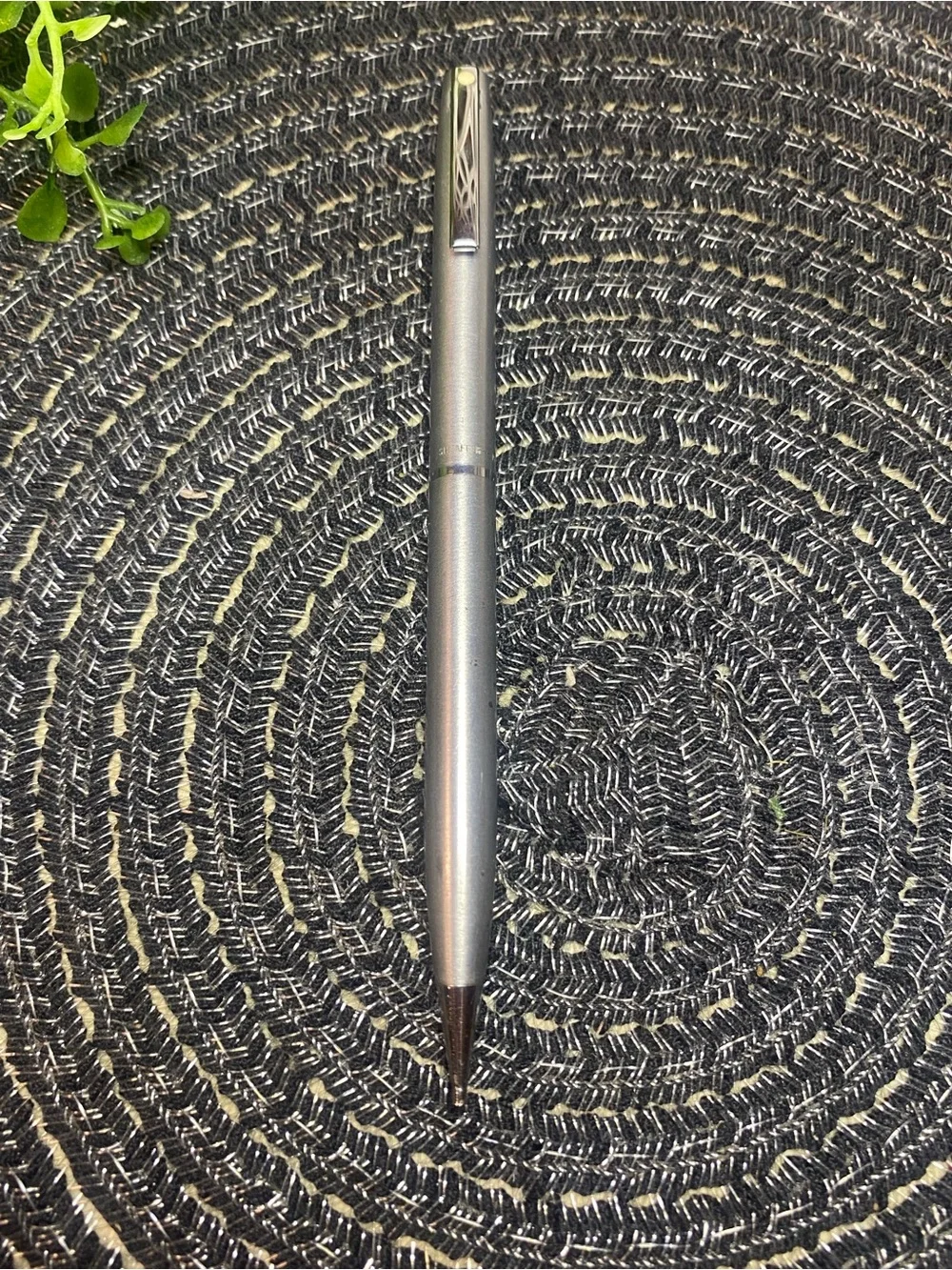 Vintage Sheaffer 444 Sleek Silver‎ Metal Mechanical Pencil